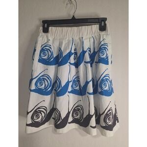 Maeve for Anthropologie Swired Snail Skirt Size XS